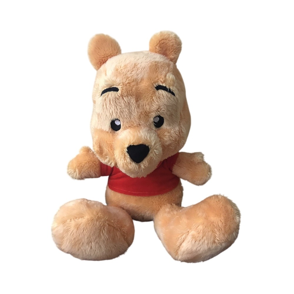 Disney Winnie the Pooh Plush Stuffed Animal Toy Red Shirt